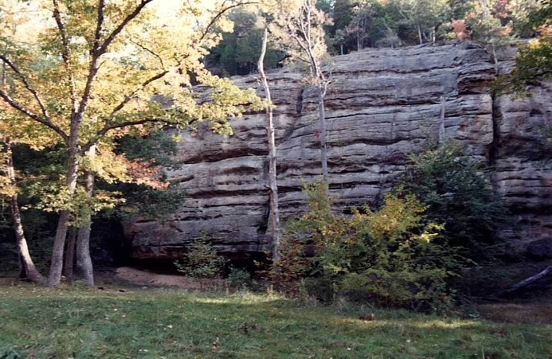 Camper-submitted photo at Backpack Campground — Ferne Clyffe State Park near Herod, IL