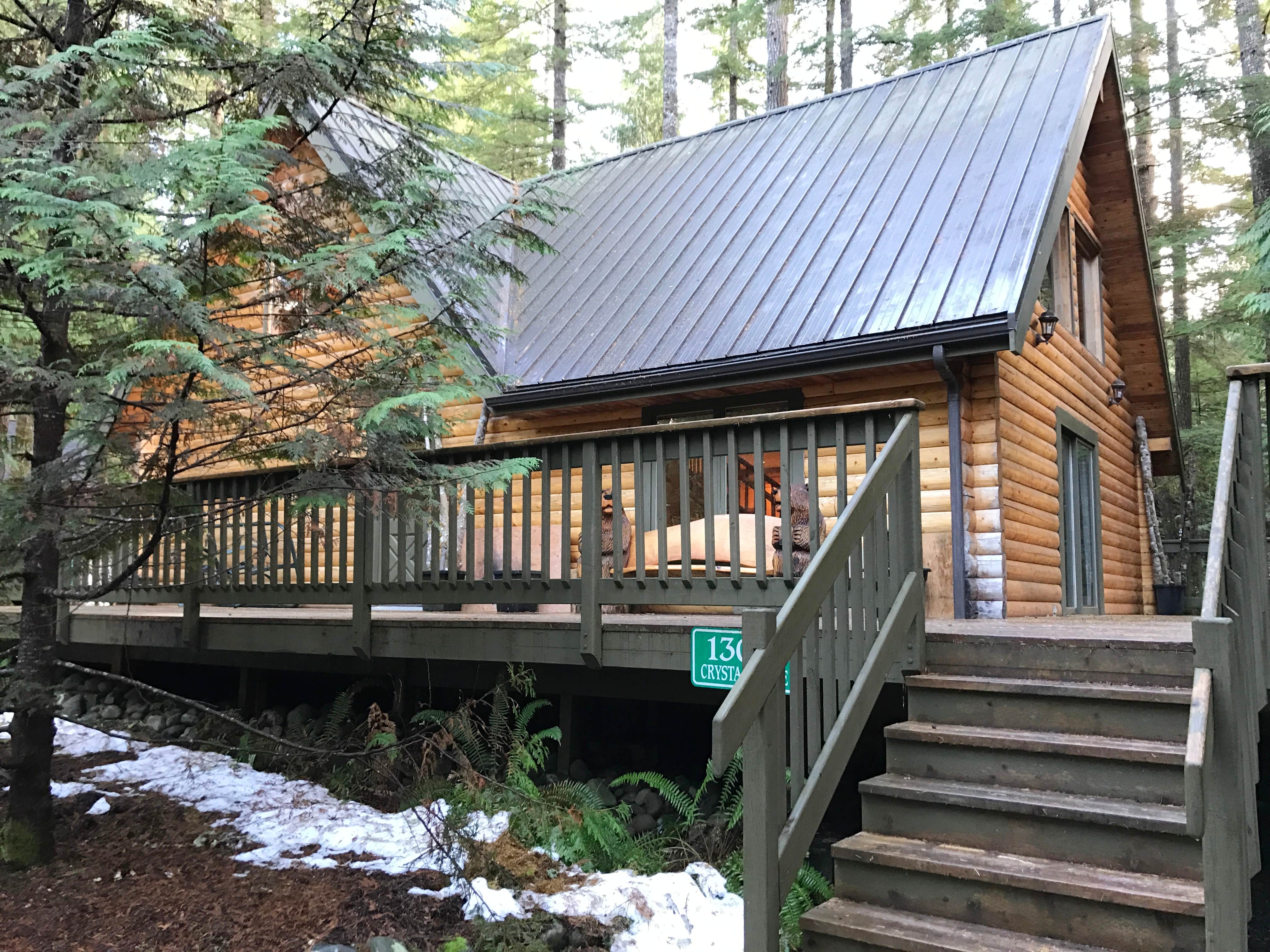 Dan  G.'s photo of a cabin at Mt. Baker Rim Cabin #8 - Mt. Baker Lodging near Hamilton, WA