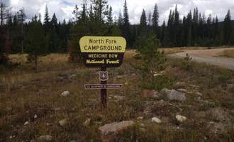 Camping near Deep Creek Campground: North Fork Campground, Centennial, Wyoming