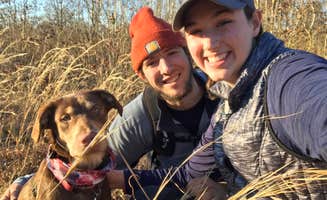 Jessica R.'s photo of camping with pets at Fort Custer Recreation Area near Cloverdale, MI