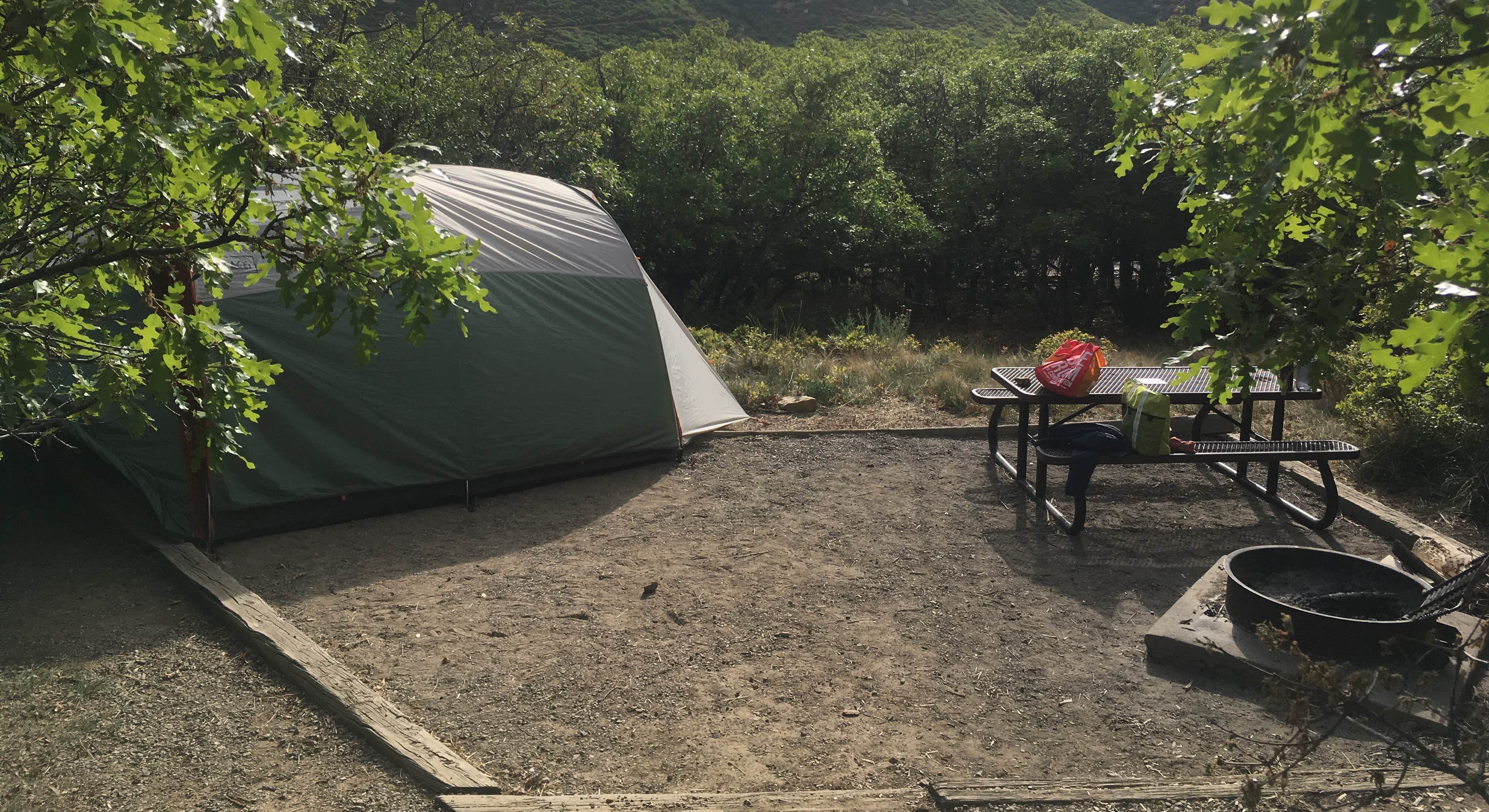 Tent Camping at Morefield Campground in Mesa Verde National Park