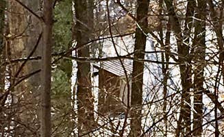 Janet R.'s photo of glamping accommodations at Deer Park Lake Backcountry Campsite — Itasca State Park in Minnesota