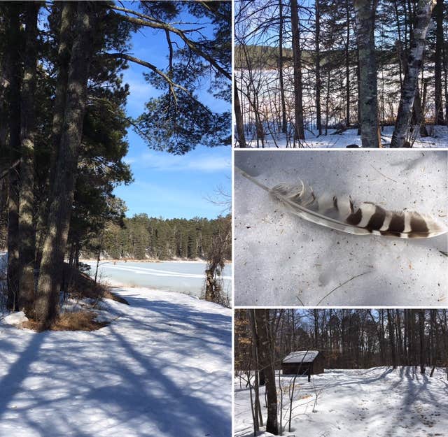 Camper-submitted photo at Deer Park Lake Backcountry Campsite — Itasca State Park near Midway, MN
