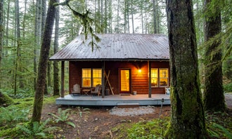 Camping near Silver Lake Valley Sanctuary Camp: Mt. Baker Lodging - Cabin #12 - Newly Restyled - Pets Ok, Maple Falls, Washington