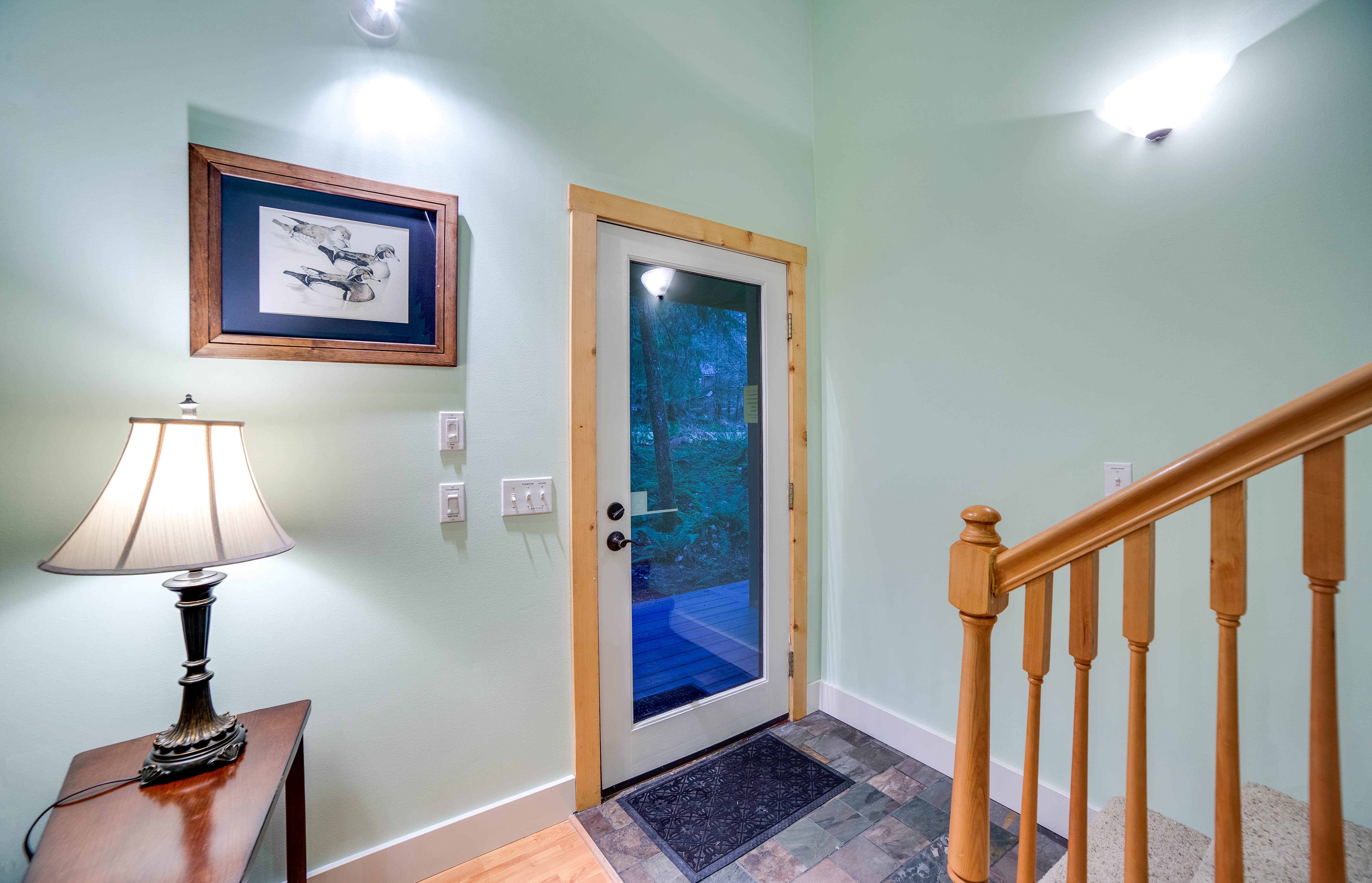 Camper-submitted photo at Mt. Baker Lodging - Cabin #12 - Fireplace, BBQ, A/C, Pets Ok, Sleeps-4! near Maple Falls, WA