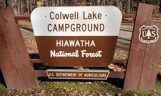 Camping near Carr Lake Campsites: Colwell Lake Campground, Wetmore, Michigan