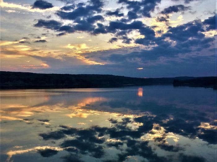 Camper-submitted photo at Woodcock Creek Lake Park & Campground — Woodcock Creek Lake near Guys Mills, PA
