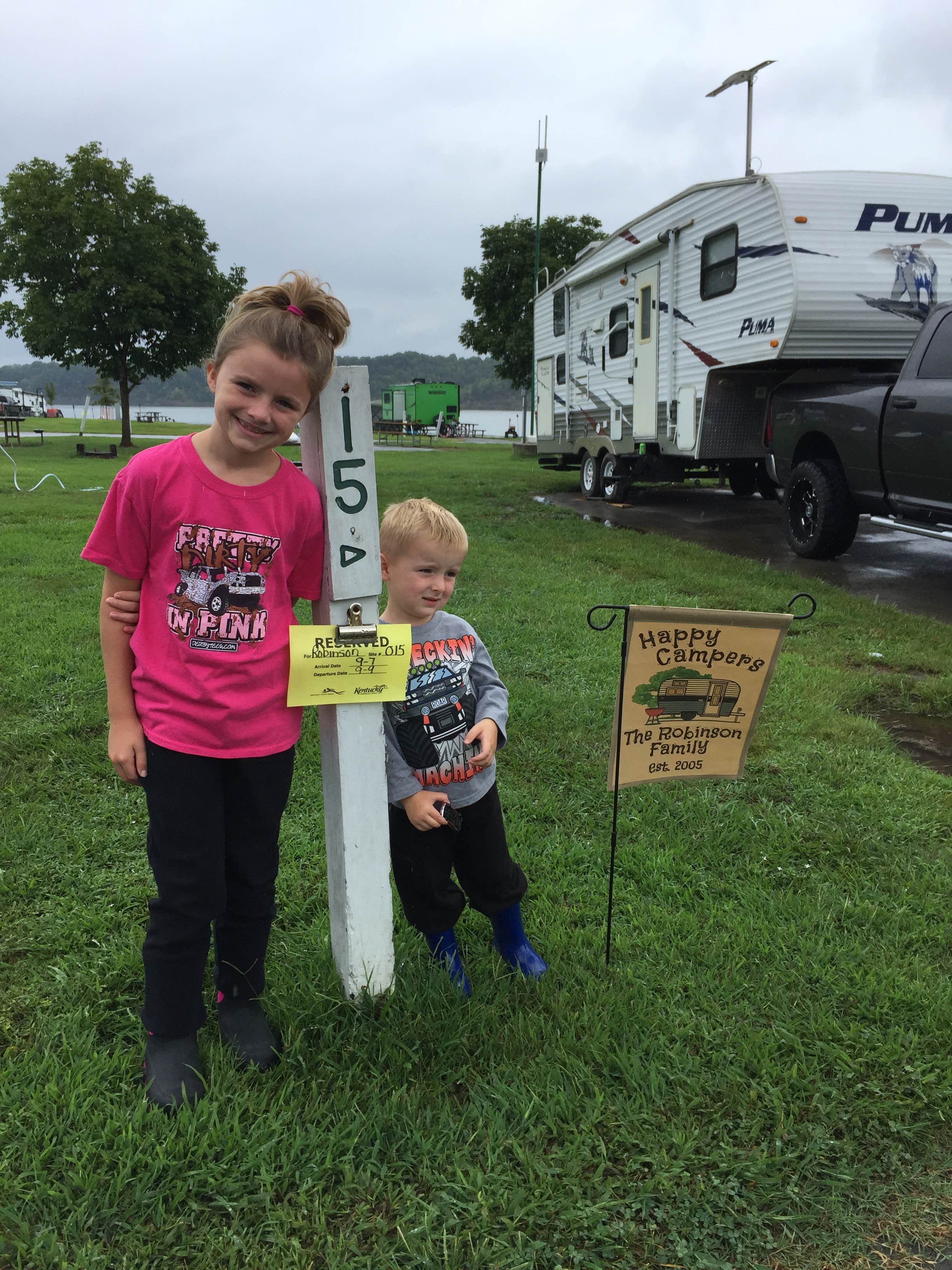 Lee-Ann R.'s photo of rv camping at Green River Lake State Park Campground near Campbellsville, KY