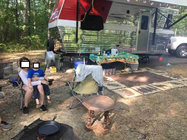 Sammi H.'s photo of rv camping at Taylor Ridge Campground — Brown County State Park near Morgantown, IN
