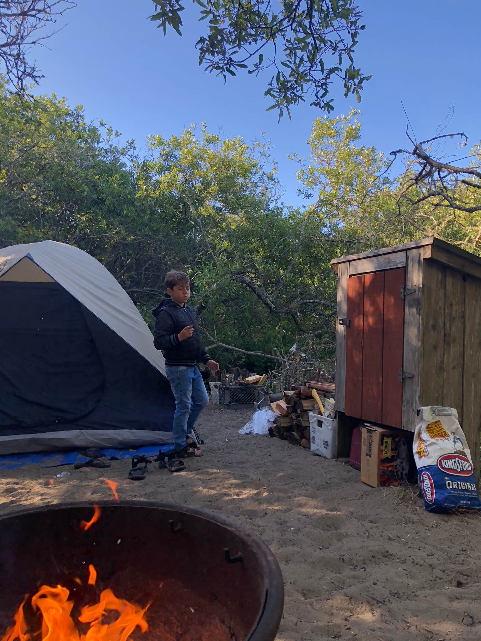 Emily W.'s photo at Bodega Dunes Campground — Sonoma Coast State Park near Dillon Beach, CA