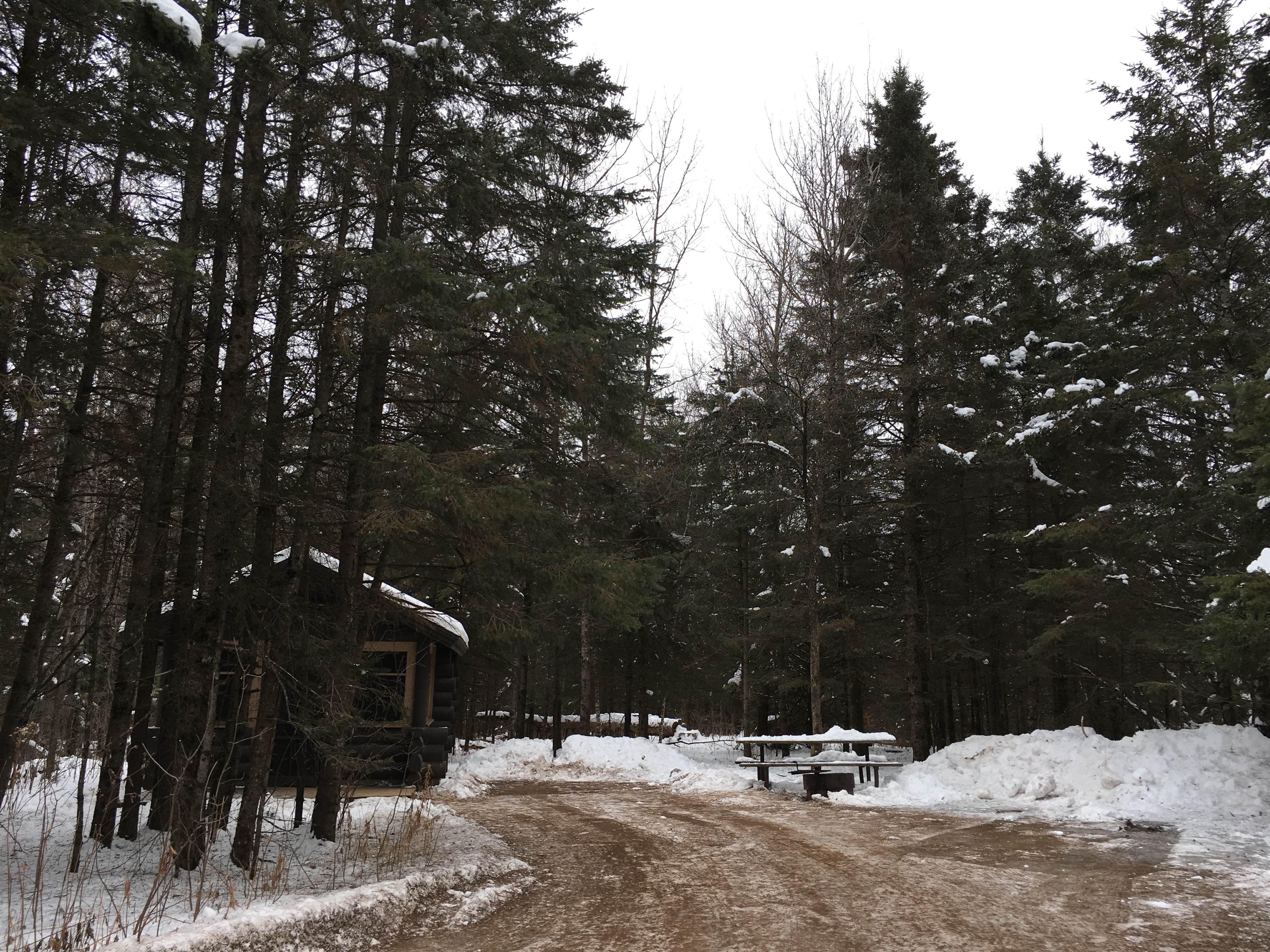Janet R.'s photo of glamping accommodations at Jay Cooke State Park Campground near Duluth, MN