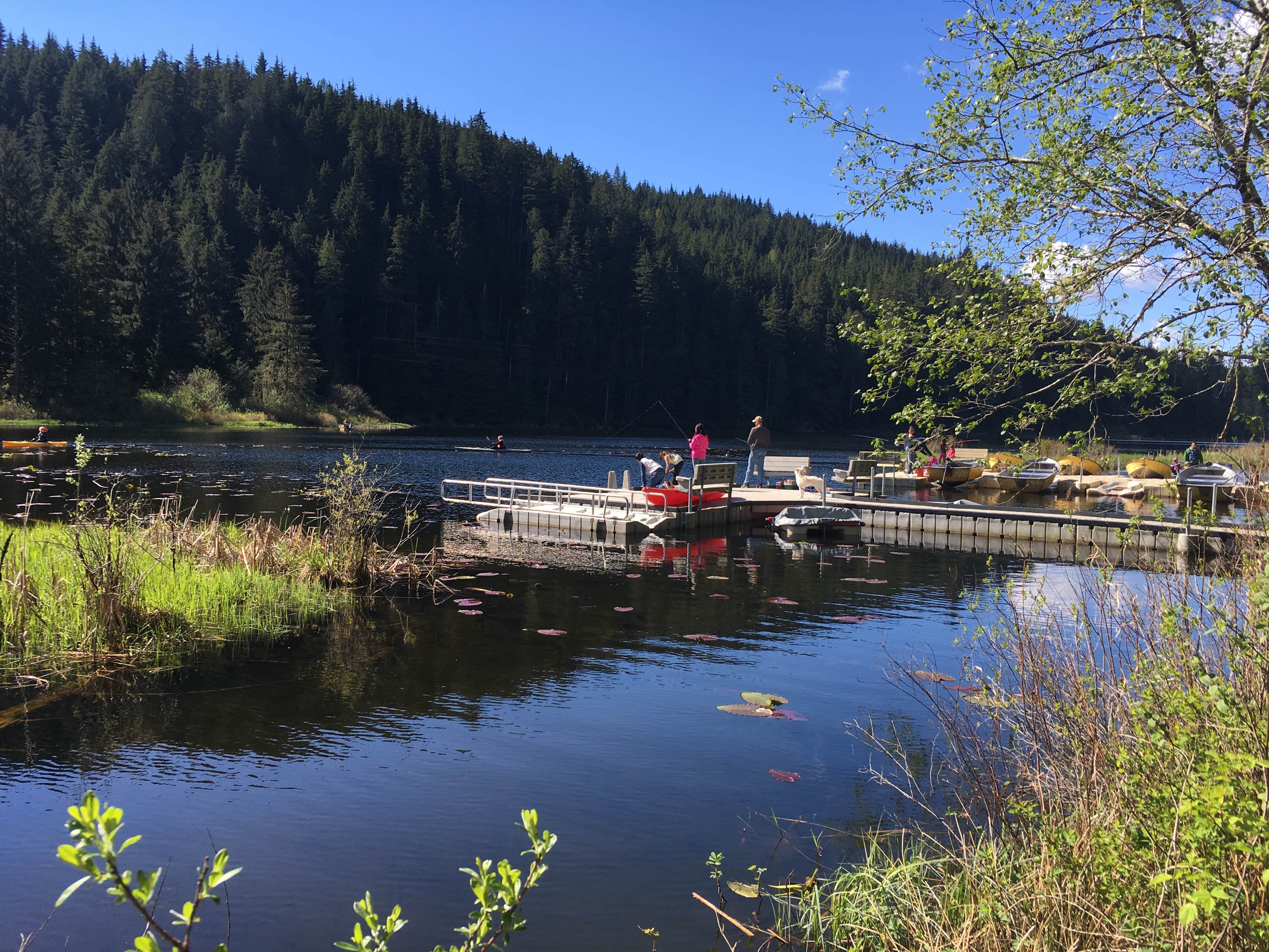 Camper-submitted photo at Jim Creek Wilderness Recreation Area near Mt. Baker-Snoqualmie National Forest