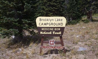 Camping near Brush Creek Work Center Barrack: Brooklyn Lake Campground, Centennial, Wyoming
