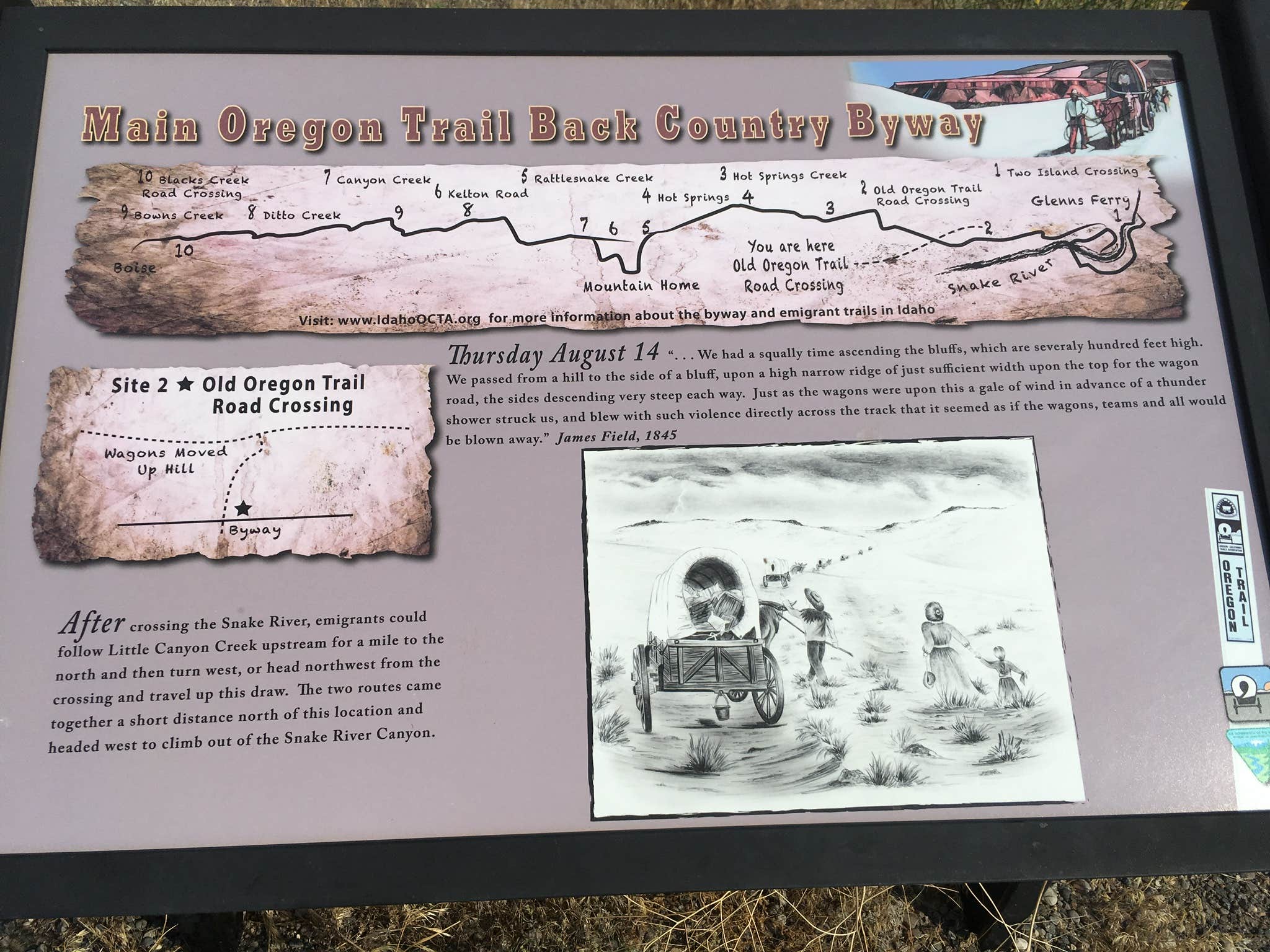 Camper-submitted photo at Trail Break RV Park & Campground near Corral, ID