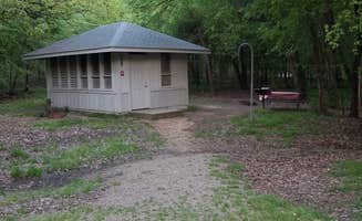 Debra F.'s photo of a cabin at Liberty Grove Campground — Cooper Lake State Park Doctors Creek Unit near Ladonia, TX