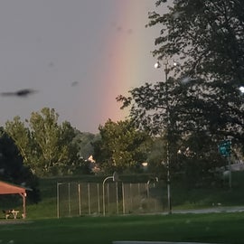 Rainbow after rain