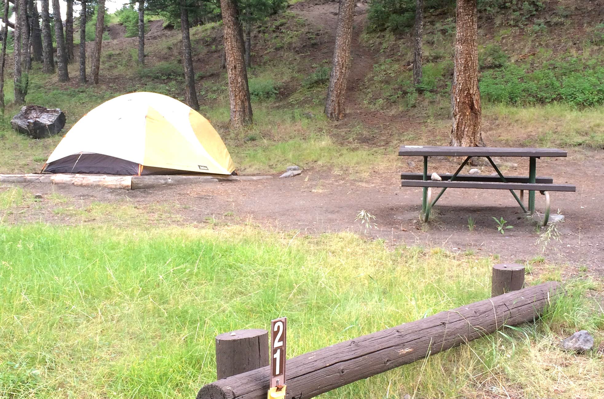 Corinna B.'s photo at Tower Fall Campground — Yellowstone National Park near Yellowstone National Park