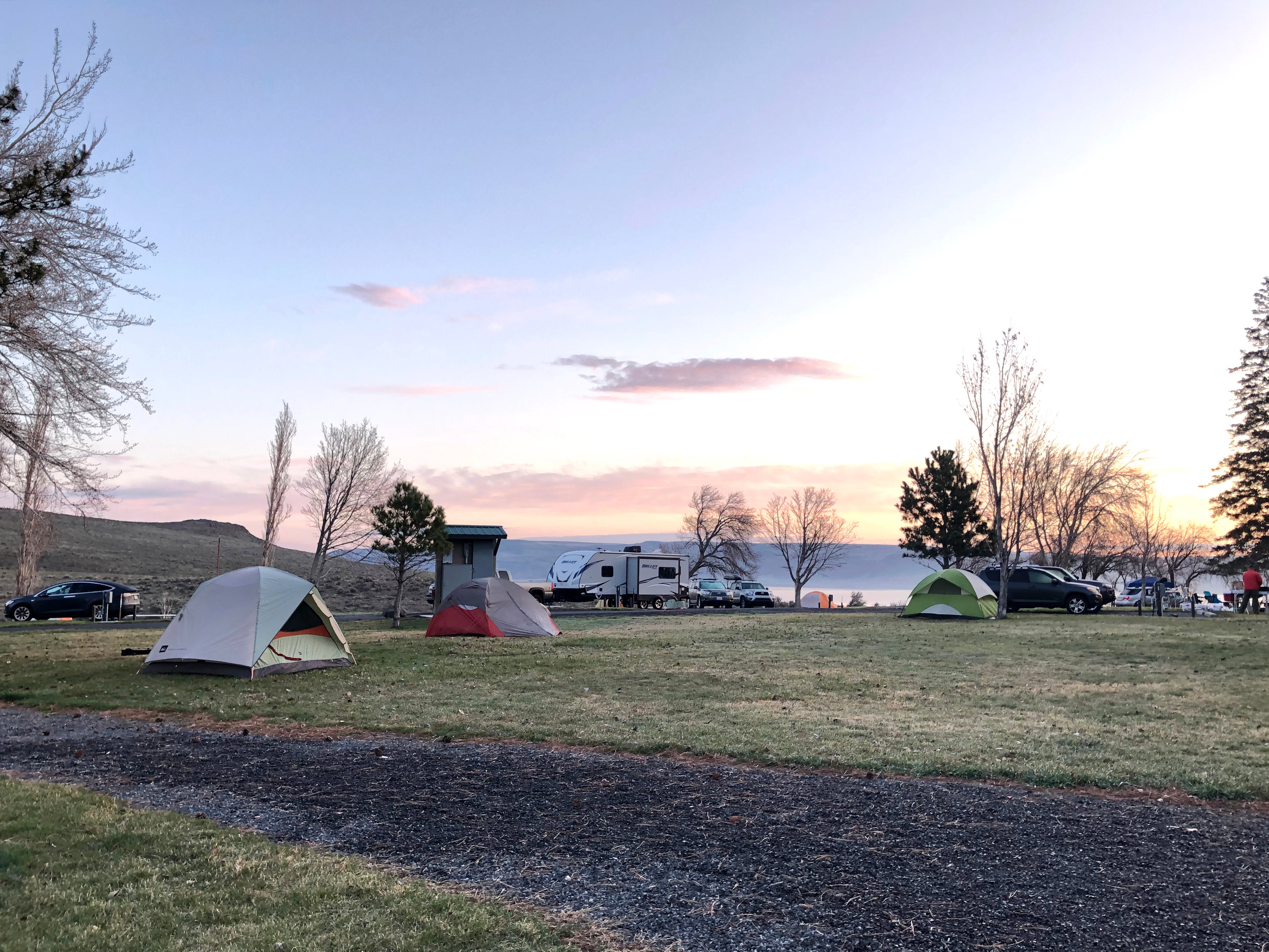 Camper submitted image from Ginkgo Petrified Forest State Park Campground - 4