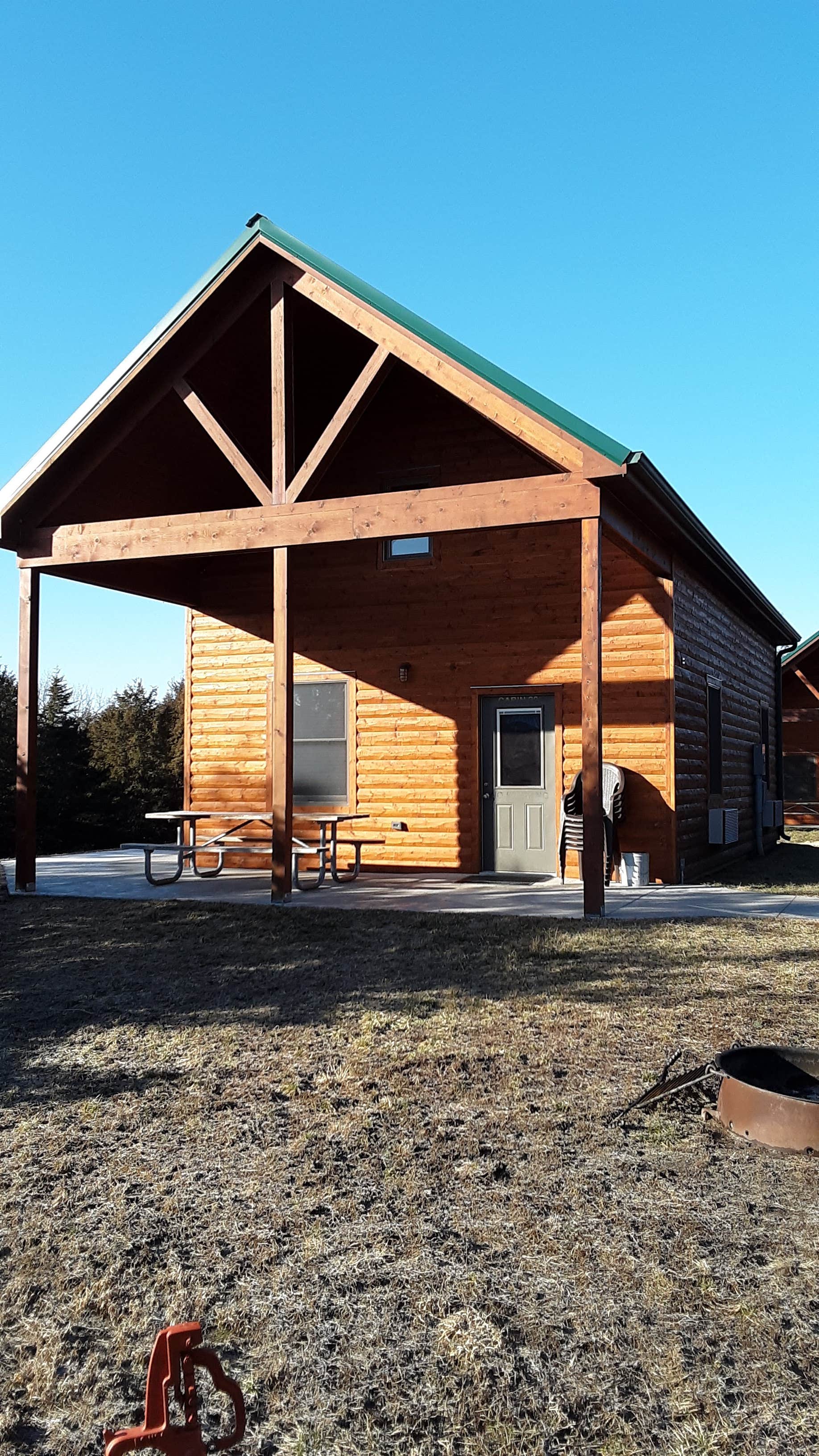 Alyn M.'s photo of glamping accommodations at Acorn RV Resort near Milford Lake