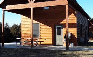 Alyn M.'s photo of glamping accommodations at Acorn RV Resort near Milford, KS