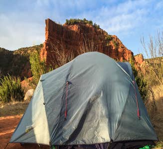 Camper-submitted photo from North Prong Primitive Campsite Camping Area — Caprock Canyons State Park