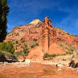 North Prong Primitive Campsite Camping Area — Caprock Canyons State Park