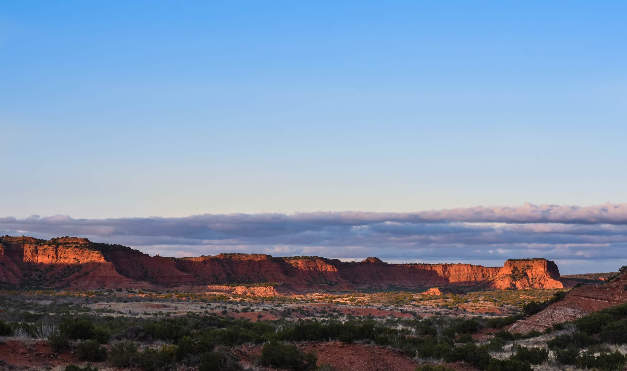 Camper-submitted photo at North Prong Primitive Campsite Camping Area — Caprock Canyons State Park near Estelline, TX