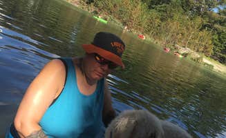 Chris S.'s photo of camping with pets at Shady Meadows — Garner State Park near Brackettville, TX