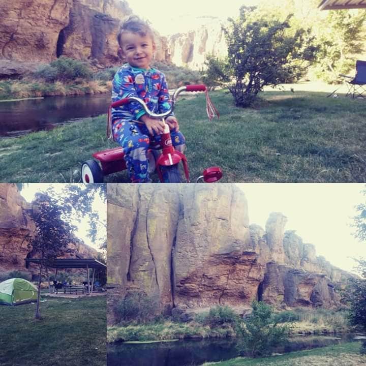 Camper-submitted photo at Balanced Rock County Park near Gooding, ID