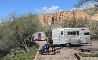 Shari  G.'s photo of rv camping at Tortilla Campground near Tortilla Flat, AZ