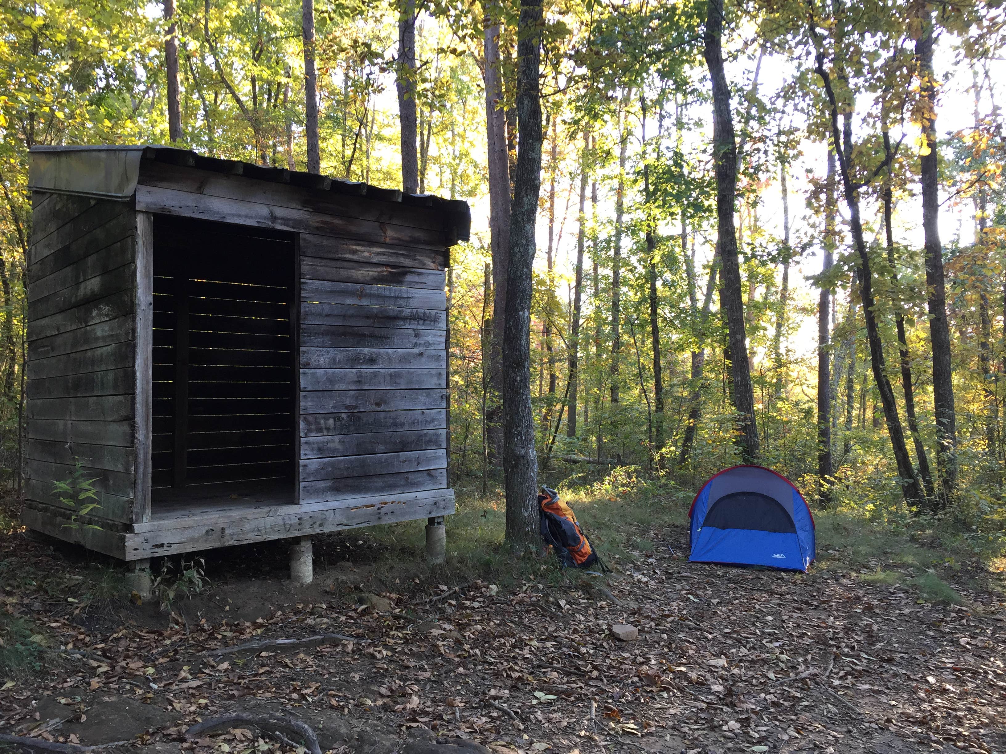 Camper submitted image from Lockhart's Arch Shelter - on the Cumberland Trail - 2