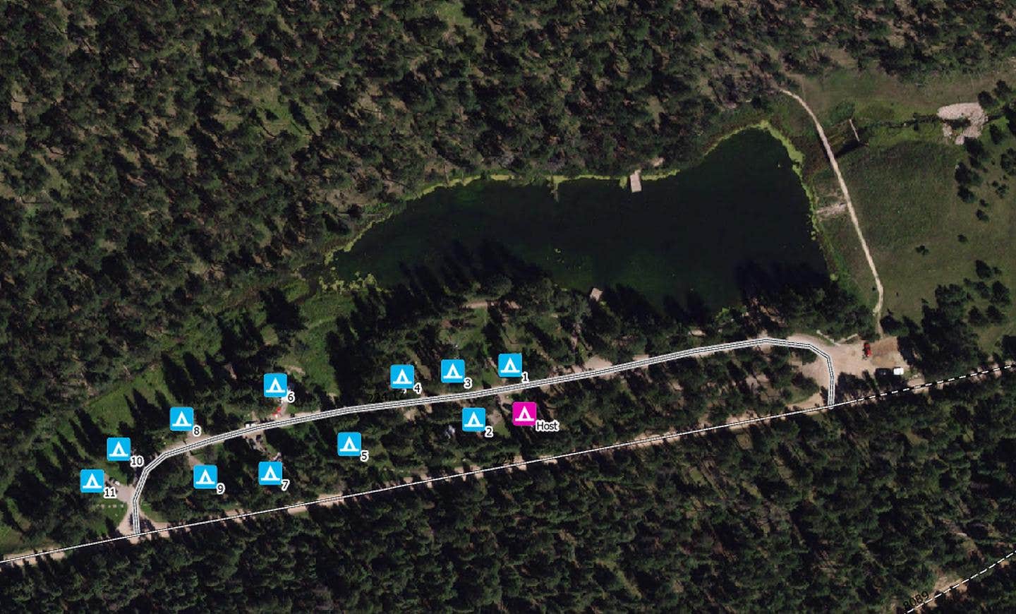 Camper submitted image from Dalton Lake Campground — Black Hills National Forest - 2