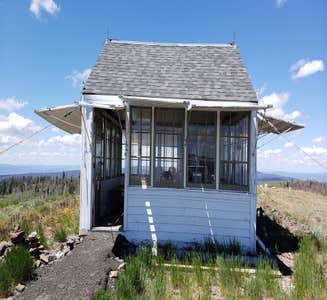 Camper-submitted photo from Bald Butte Lookout