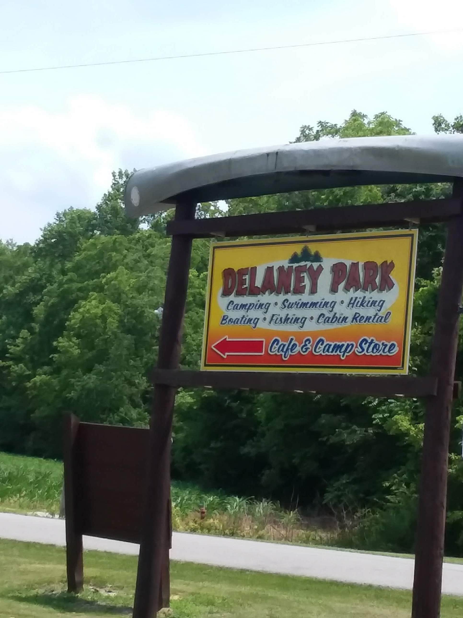 Camper-submitted photo at Delaney Creek Park near Hoosier National Forest