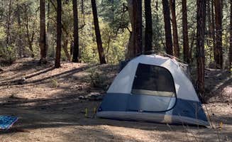 Emily K.'s photo of tent camping at Creekside Campground near Payson, AZ