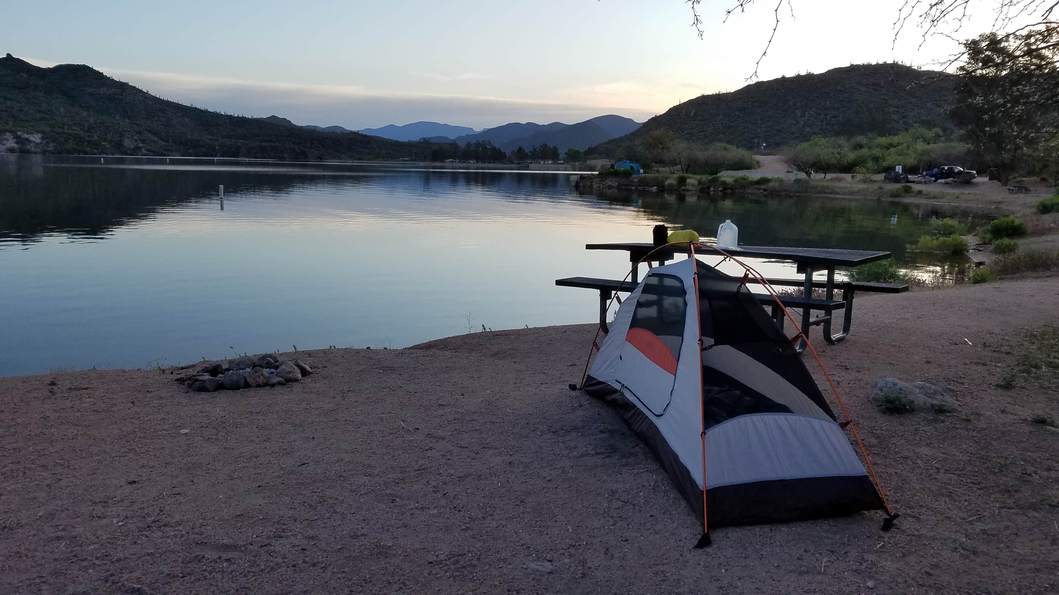 Amy G.'s photo at Apache Lake Marina & Resort near Superior, AZ