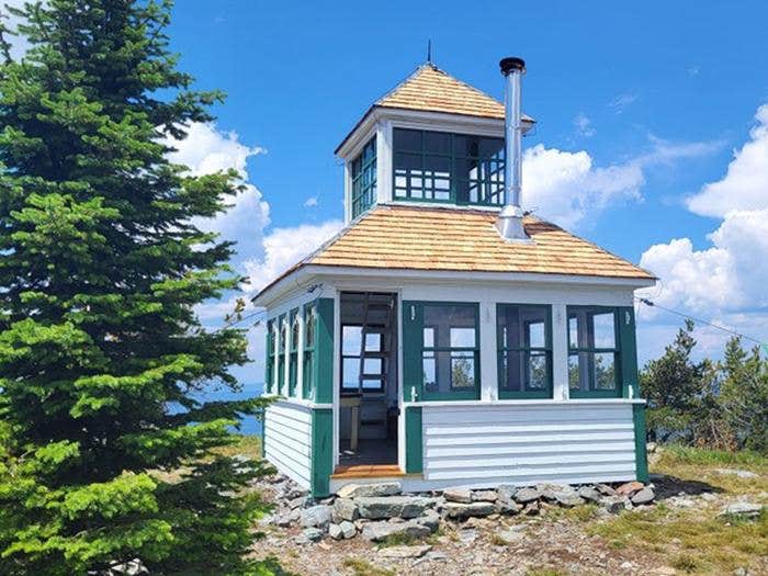 Camper submitted image from Mcguire Mtn. Lookout Rental - 2