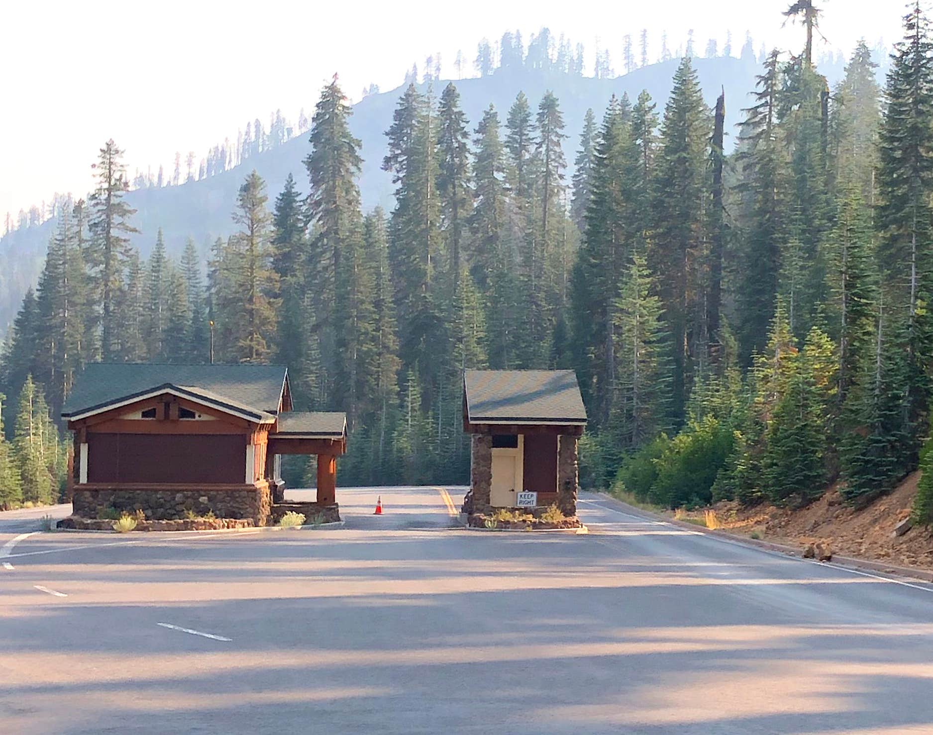 Entrance to park