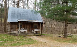 Kelli W.'s photo of a cabin at Top O' The Caves Campground near Mount Sterling, OH