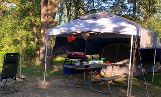 Camping near Blooming Bus Farms: Mini Mountain Campground, New Carlisle, Indiana