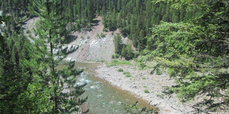 Camper submitted image from Big Creek Campground (flathead National Forest, Mt)