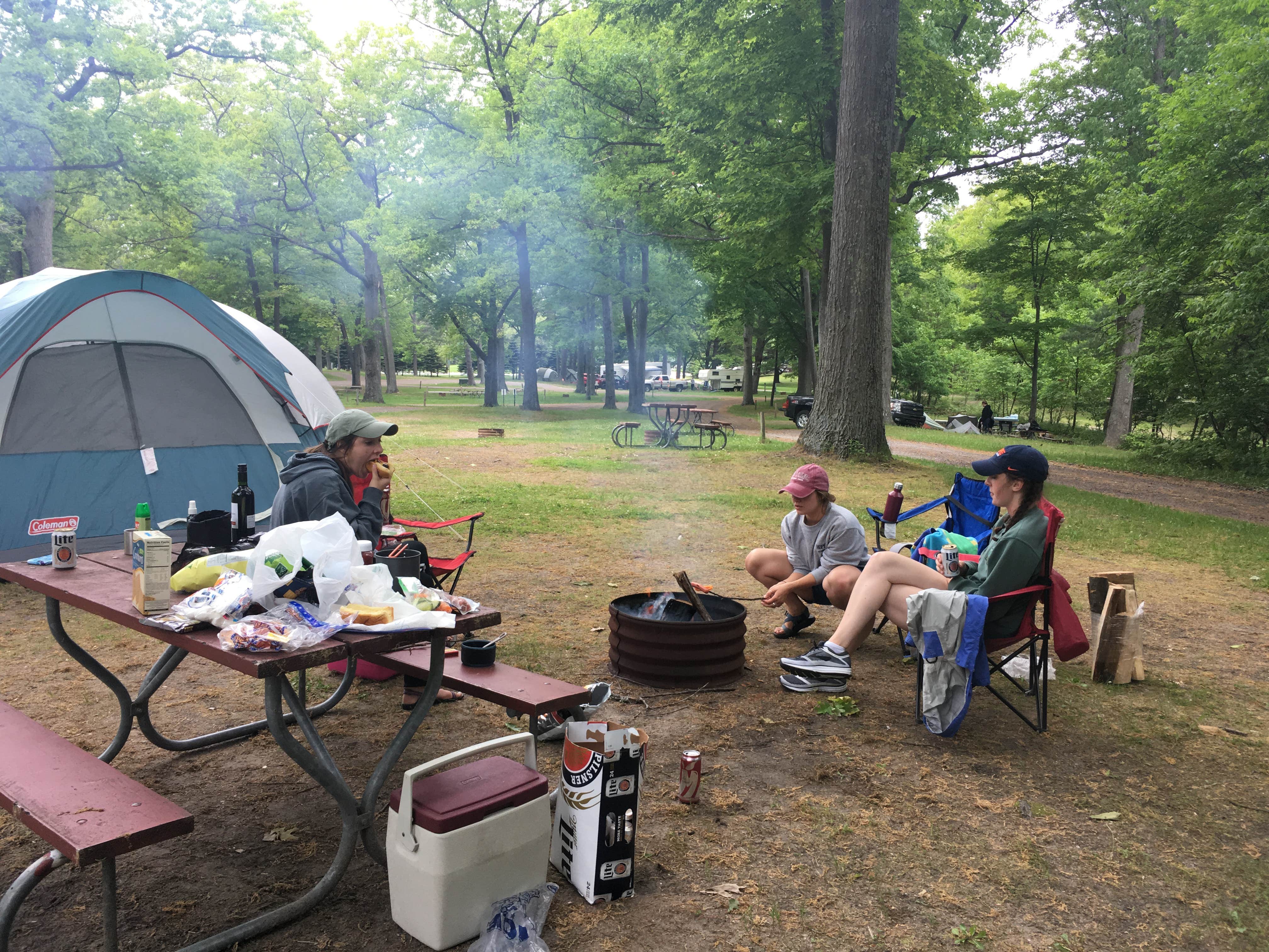 Cartier Park Campground Ludington MI