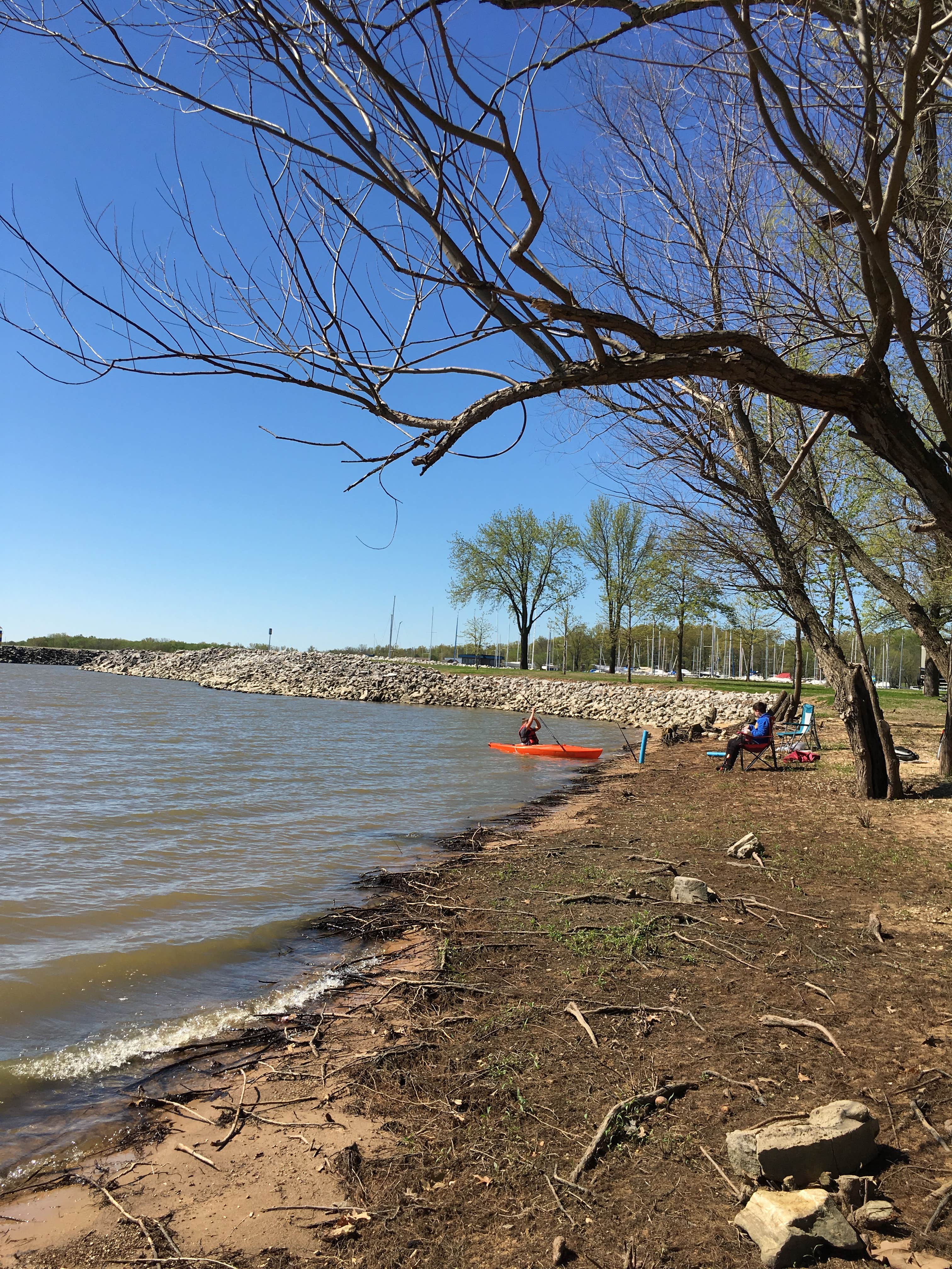 Camper-submitted photo at Dam West Spillway near Centralia, IL