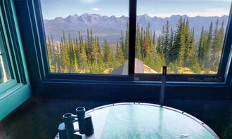 Camping near Upper Whitefish Campground: Hornet Lookout, Polebridge, Montana