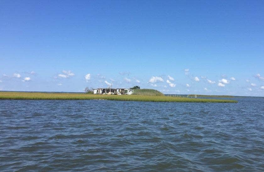 Camper-submitted photo at Pope Bay Backcountry Site — Assateague Island National Seashore near Rehoboth Beach, DE