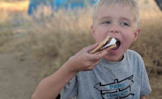 Ashley C.'s photo of camping with pets at Catalina State Park Campground near Catalina, AZ