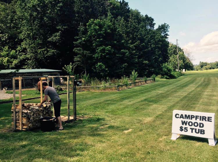 Camping near Sparta Campground — Elroy-Sparta State Trail: Lost Falls Resort Campgrounds, Black River Falls, Wisconsin