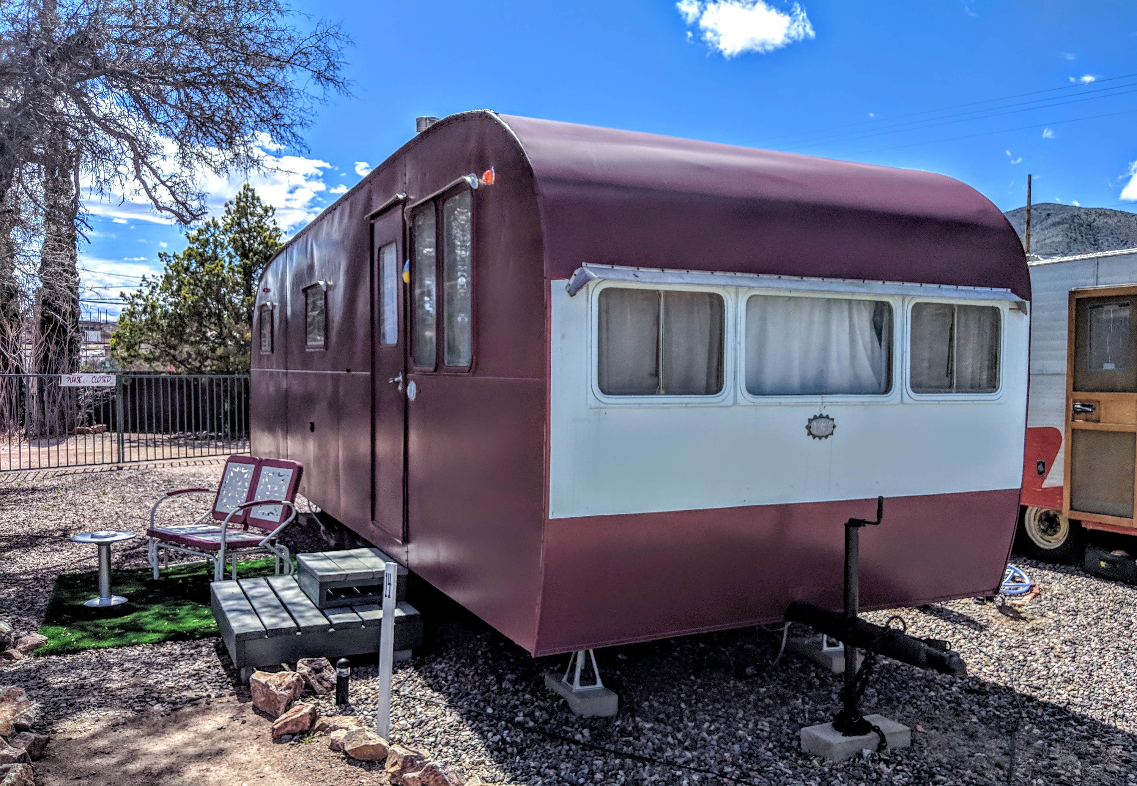 Camper submitted image from The Shady Dell Vintage Trailer Court - 5