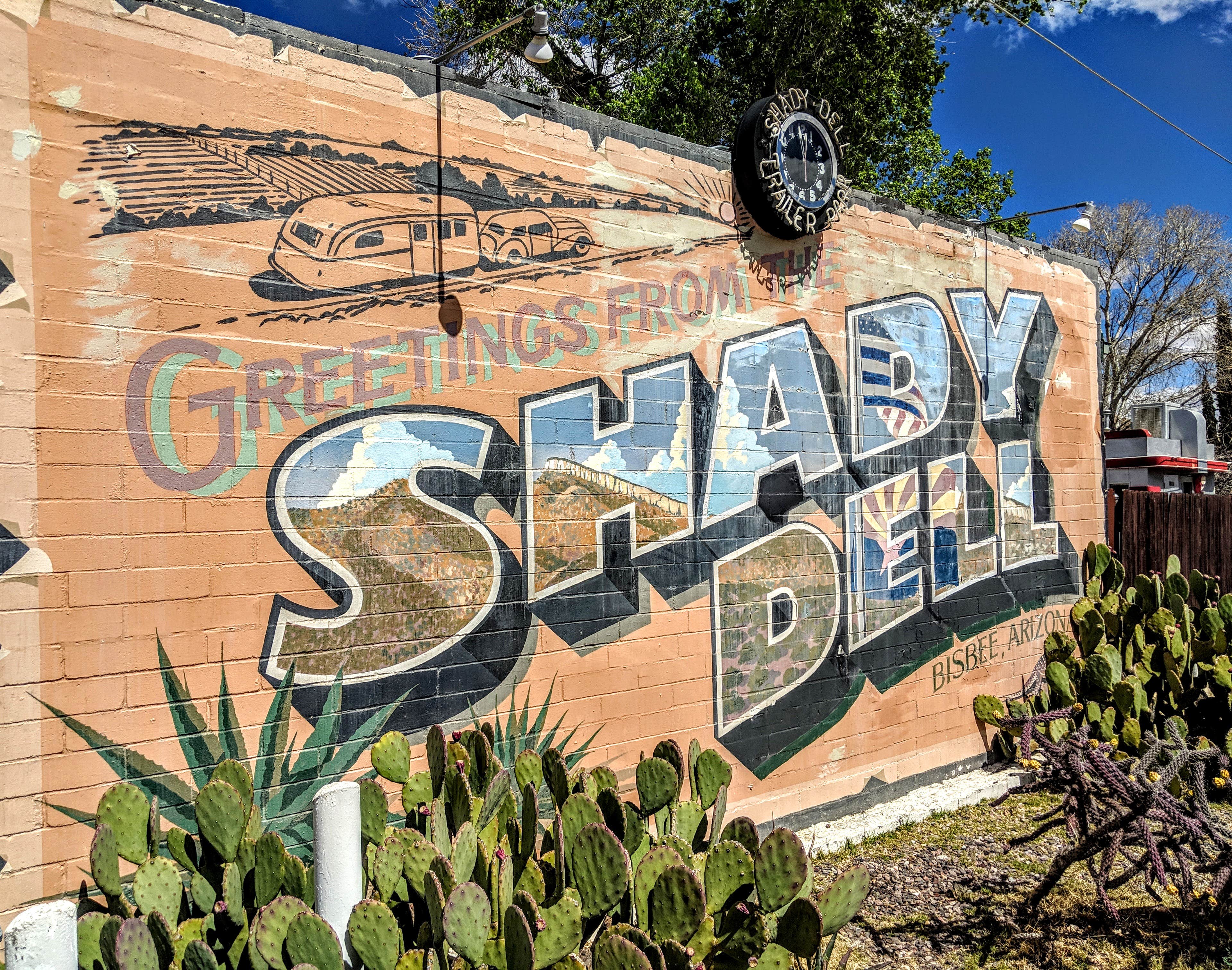 Camper-submitted photo at The Shady Dell Vintage Trailer Court near Bisbee, AZ