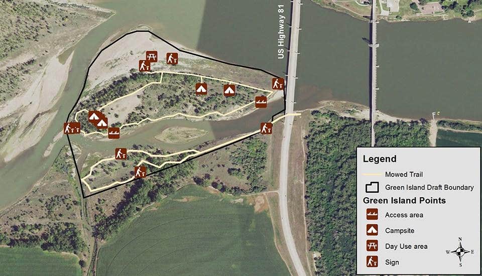 Camper submitted image from Green Island Primitive Camping — Missouri National Recreational River - 1